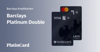 Barclays Platinum Double Platin Kreditkarte