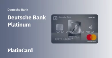 Deutsche Bank Platin Kreditkarte